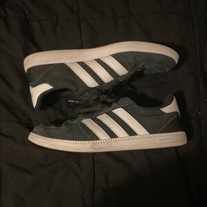 Adidas Classic Black and White Trainers